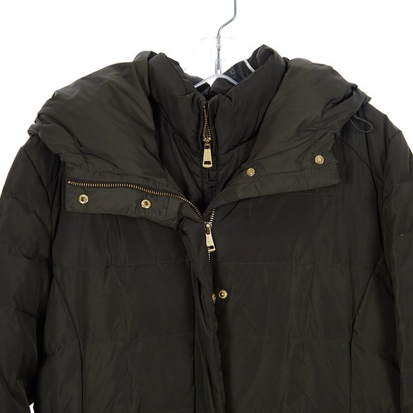 Cole Haan Bib Insert Down & Feather Fill Coat Women's Size XL - Picture 3 of 12